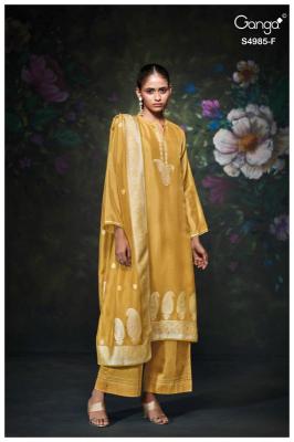Ganga miorra 4985 Wholesale dress material suppliers in Mumbai