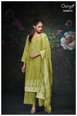 Ganga miorra 4985 Wholesale dress material suppliers in Mumbai