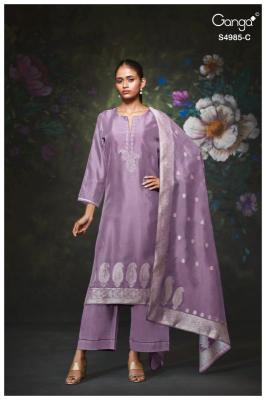 Ganga miorra 4985 Wholesale dress material suppliers in Mumbai