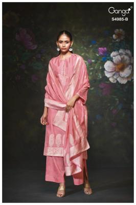Ganga miorra 4985 Wholesale dress material suppliers in Mumbai