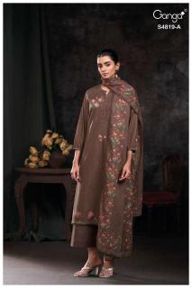 Ganga tirzah 4819 Dress material wholesalers in Mumbai