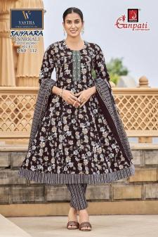 Ganpati saiyaara vol-3 Designer kurtis wholesale in Pune