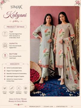 Glossy simar kalyani Dress materials wholesaler in Mumbai