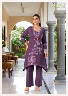 Karissa amrita coord set Party wear kurtis wholesale in Surat