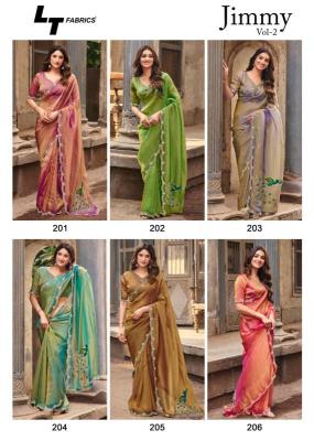 Lt fashion jimmy vol-2 Wholesale saree market in Mumbai
