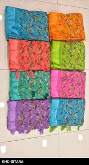 Madhav sitara Party wear saree manufacturer in Pune