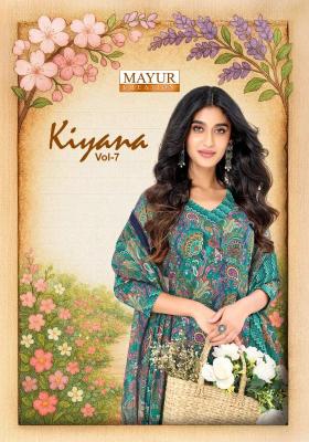  Mayur kiyana vol 7 Printed dress material wholesale in Pune