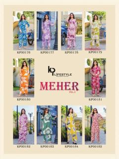 Meher meher vol-3 coord set Kuti wholesale boutique