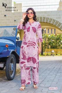 Meher meher vol-3 coord set Kuti wholesale boutique