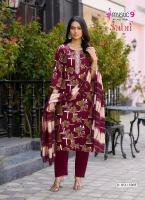 Mystic9 sabri vol 15 Ladies kurtis wholesale in Hyderabad