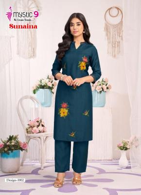 Mystic9 sunaina vol 1  Wholesale kurtis in Mumbai