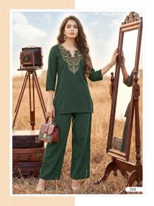 Ossm sara vol 2 cord set Kurti suppliers in Hyderabad