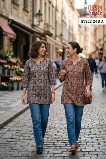 Ossm style 249 Surat kurti online shopping