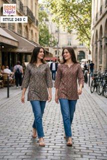 Ossm style 249 Surat kurti online shopping