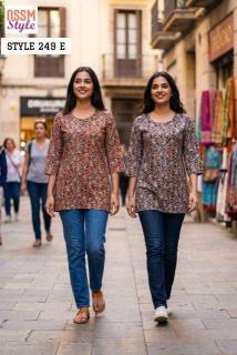 Ossm style 249 Surat kurti online shopping