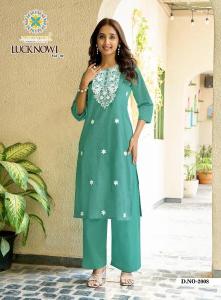 Passion tree lucknowi vol-2 Designer kurtis wholesale in Ahmedabad