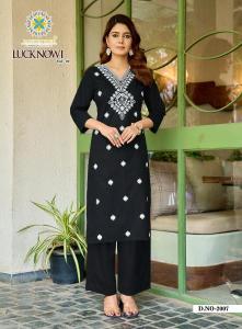 Passion tree lucknowi vol-2 Designer kurtis wholesale in Ahmedabad