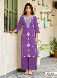 Passion tree lucknowi vol-2 Designer kurtis wholesale in Ahmedabad