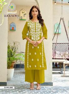 Passion tree lucknowi vol-2 Designer kurtis wholesale in Ahmedabad