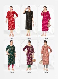 Radhika lifestyle alisha vol 8 Wholesale kuti fashion