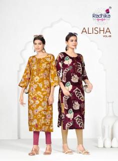 Radhika lifestyle alisha vol 8 Wholesale kuti fashion