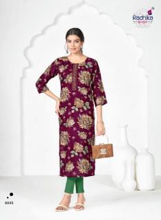 Radhika lifestyle alisha vol 8 Wholesale kuti fashion