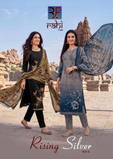 Rahi fab rising silver vol-4 dress materials wholesale distributors