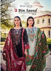 Riaz arts bin saeed  vol 7 Wholesale dress material online