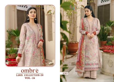 Shree fab ombre lawn vol-24 Salwar kameez distributors in Gujarat