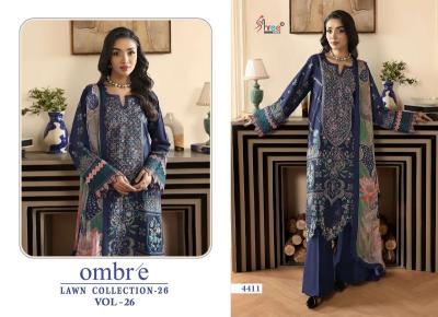 Shree fab ombre lawn vol-26 . Bulk garments market in Pune