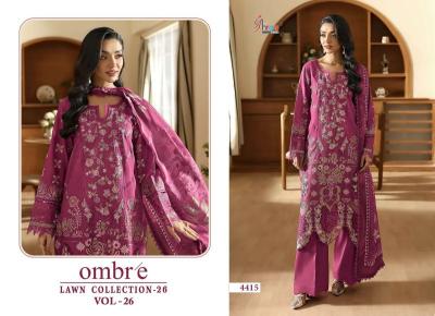 Shree fab ombre lawn vol-26 . Bulk garments market in Pune