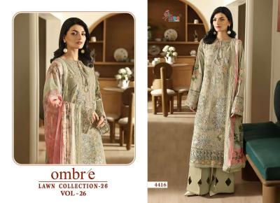 Shree fab ombre lawn vol-26 . Bulk garments market in Pune