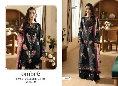 Shree fab ombre lawn vol-26 . Bulk garments market in Pune