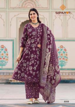 Suryajyoti rashmika vol-6 Surat kurti exporters