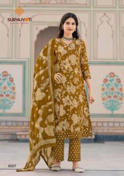 Suryajyoti rashmika vol-6 Surat kurti exporters