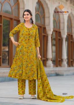 Suryajyoti rashmika vol-6 Surat kurti exporters