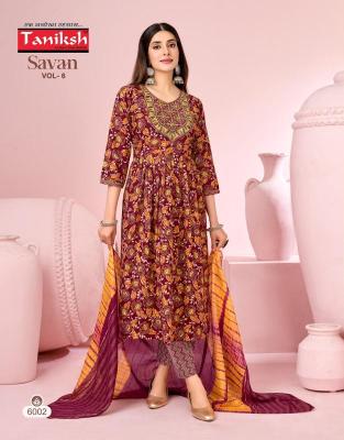  Taniksh savan vol 6 Wholesale kurti market in Trivandrum