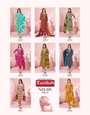  Taniksh savan vol 6 Wholesale kurti market in Trivandrum