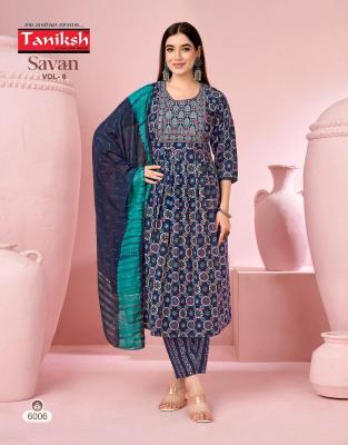  Taniksh savan vol 6 Wholesale kurti market in Trivandrum