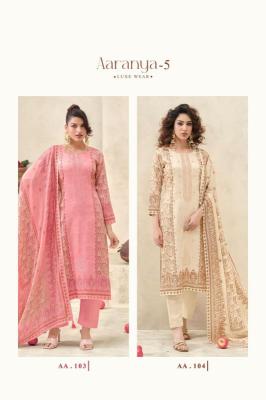 The hermitage shop aaranya vol 5 Wholesale dress material suppliers in Pune