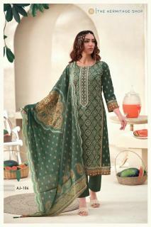 The hermitage shop ajrakh vol 1 Dress material wholesale price