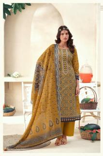 The hermitage shop ajrakh vol 1 Dress material wholesale price