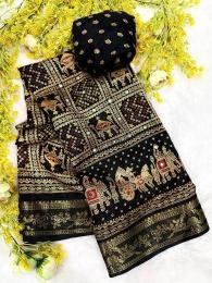 Vastrangan ajrakh Wholesale designer sarees in Pune
