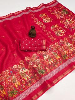 Vastrangan digital print Wholesale silk sarees in Kolkata