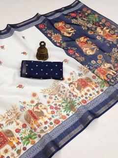 Vastrangan digital print Wholesale silk sarees in Kolkata