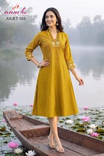 Aanchi juliet Chiffon kurtis in Karnataka