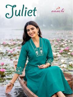 Aanchi juliet Chiffon kurtis in Karnataka