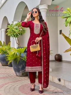 Aanchi plus charmi Georgette kurtis in Kolkata