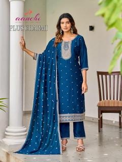 Aanchi plus charmi Georgette kurtis in Kolkata