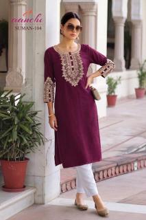 Aanchi suman Georgette kurtis in Karnataka